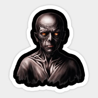 reptilian humanoid Sticker